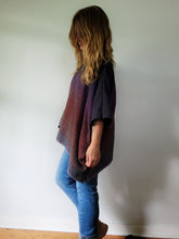 Load image into Gallery viewer, Cardigan -- dark green bamboo weft