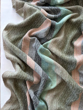 Load image into Gallery viewer, Blanket scarf -- pale green tencel
