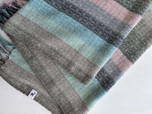 Load image into Gallery viewer, Blanket scarf -- pale green tencel
