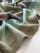 Load image into Gallery viewer, Blanket scarf -- pale green tencel
