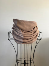 Load image into Gallery viewer, Cowl - bamboo &amp; tencel weft in copper and grey
