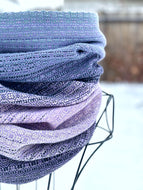 Cowl -- lilac cotton