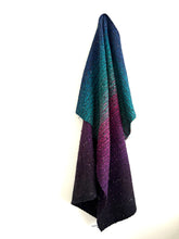 Load image into Gallery viewer, Cowl - black superwash merino tweed
