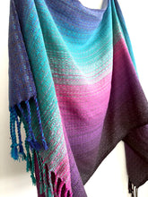 Load image into Gallery viewer, Blanket scarf - charcoal tencel
