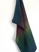 Load image into Gallery viewer, Cowl - thin weft dark green bamboo
