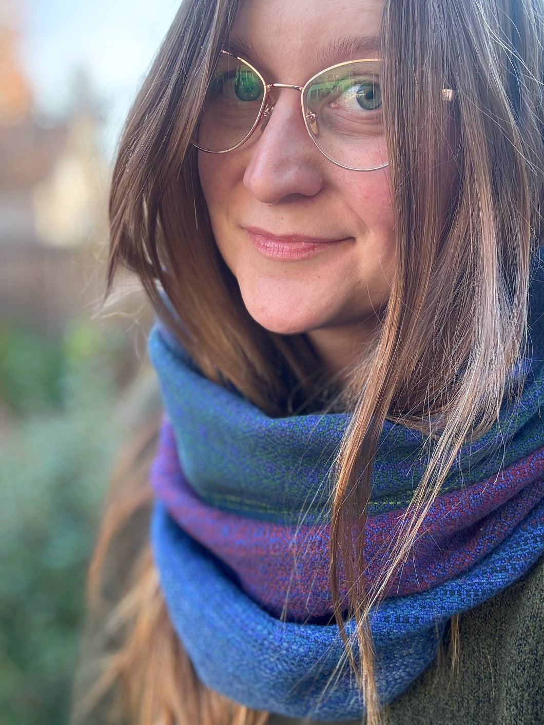 Cowl - royal cotolin weft