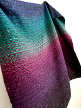 Load image into Gallery viewer, Cowl - black superwash merino tweed
