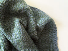 Load image into Gallery viewer, Fabric - green Superwash merino weft
