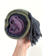 Load image into Gallery viewer, Blanket scarf - colour block tencel
