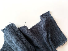 Load image into Gallery viewer, Fabric - navy cotton weft
