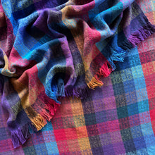 Load image into Gallery viewer, Blanket scarf - duster fringe, tencel weft
