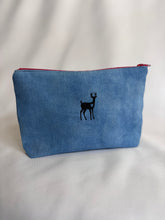 Load image into Gallery viewer, Zipper pouch - faded denim
