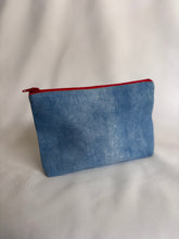Load image into Gallery viewer, Zipper pouch - faded denim

