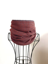 Load image into Gallery viewer, Cowl - brick cotton weft

