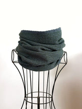 Load image into Gallery viewer, Cowl - forest green superwash merino
