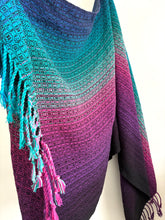 Load image into Gallery viewer, Blanket scarf - black tencel
