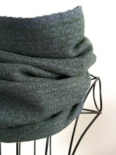Load image into Gallery viewer, Cowl - forest green superwash merino
