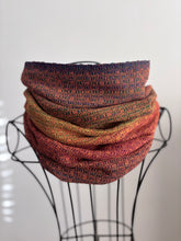 Load image into Gallery viewer, Cowl - orange bamboo weft

