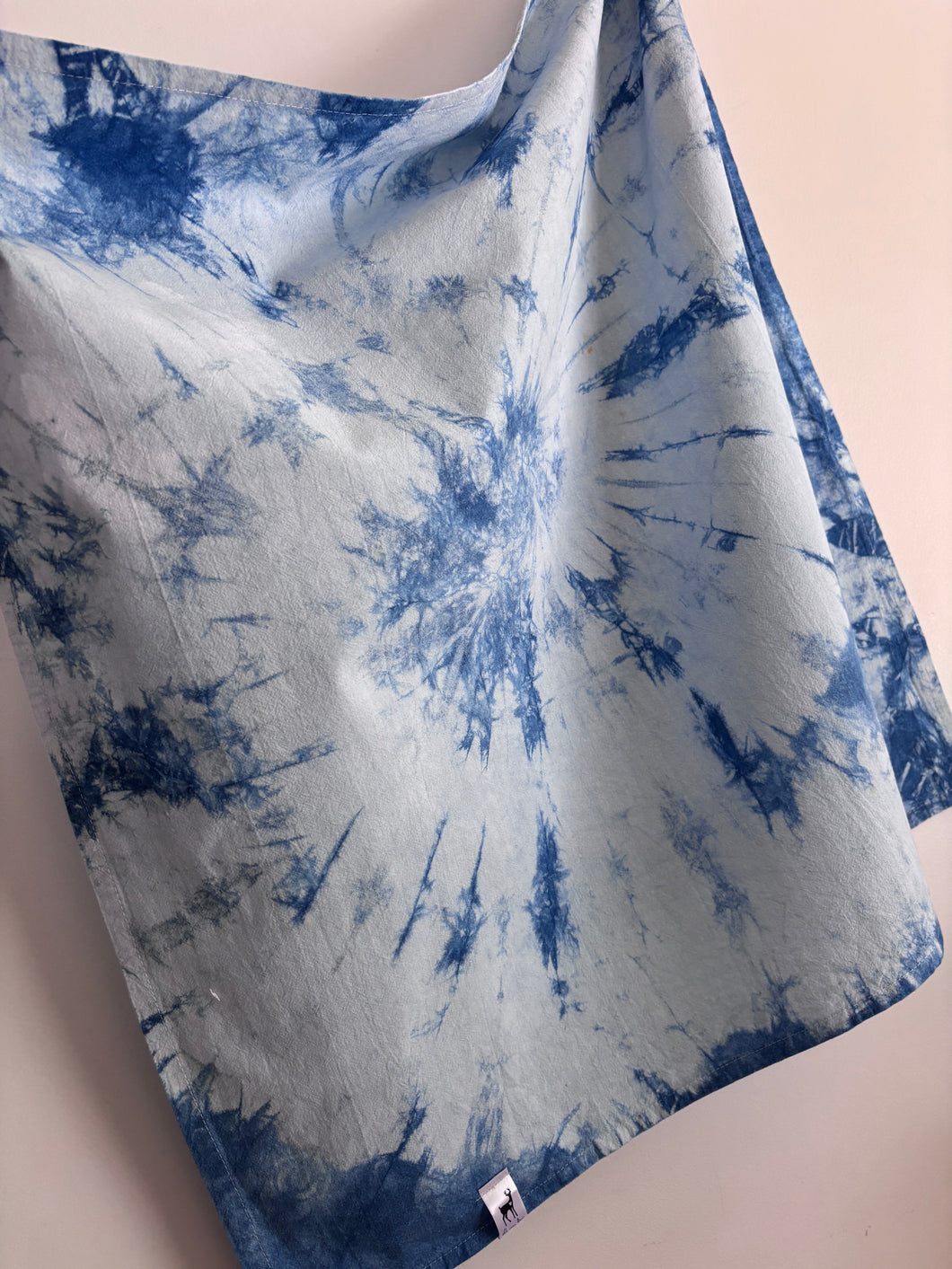 Tea towel - indigo (f)