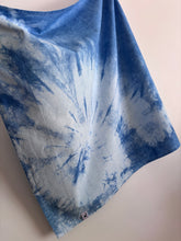 Load image into Gallery viewer, Tea towel - indigo (d)
