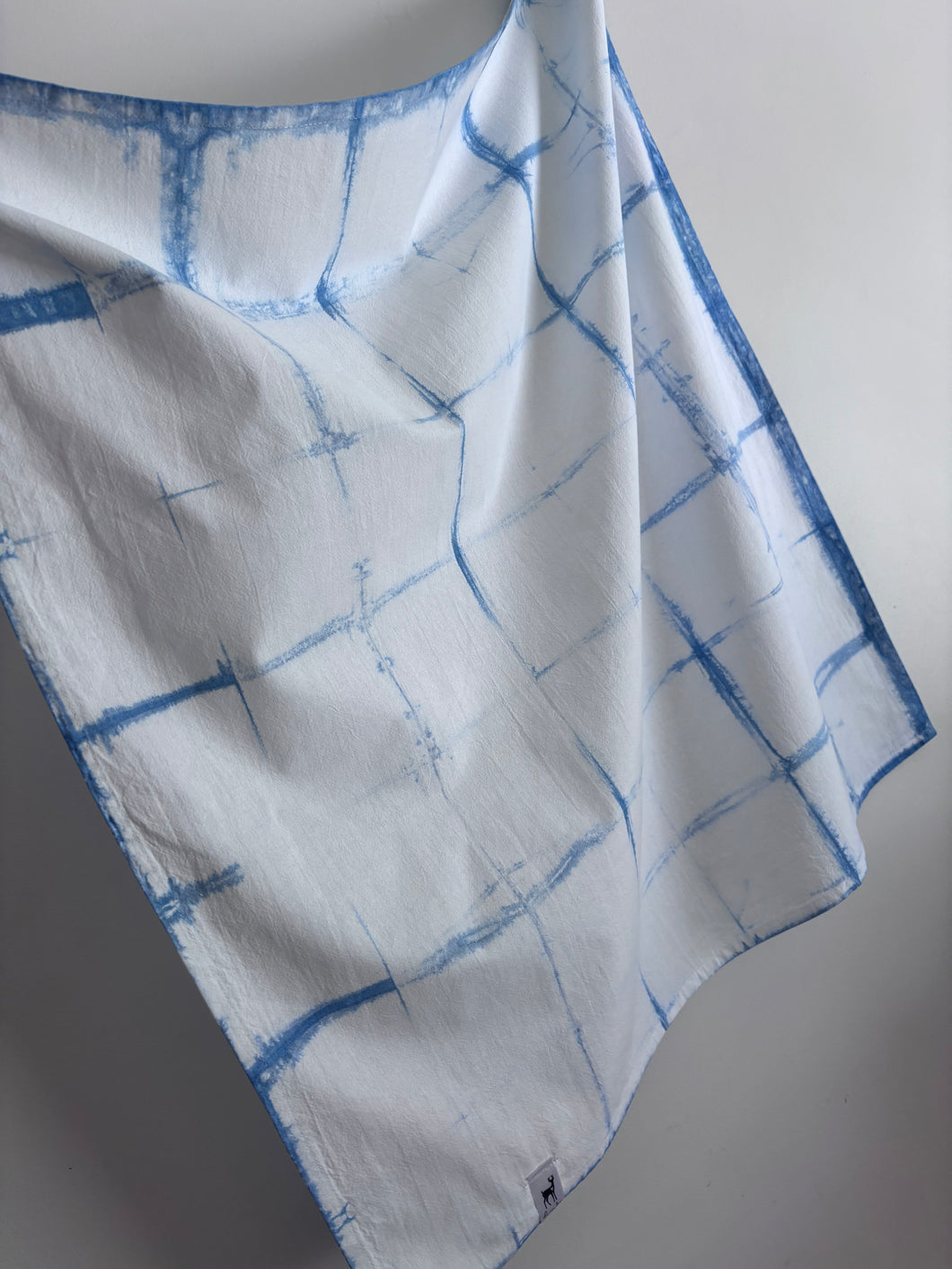 Tea towel - indigo (c)