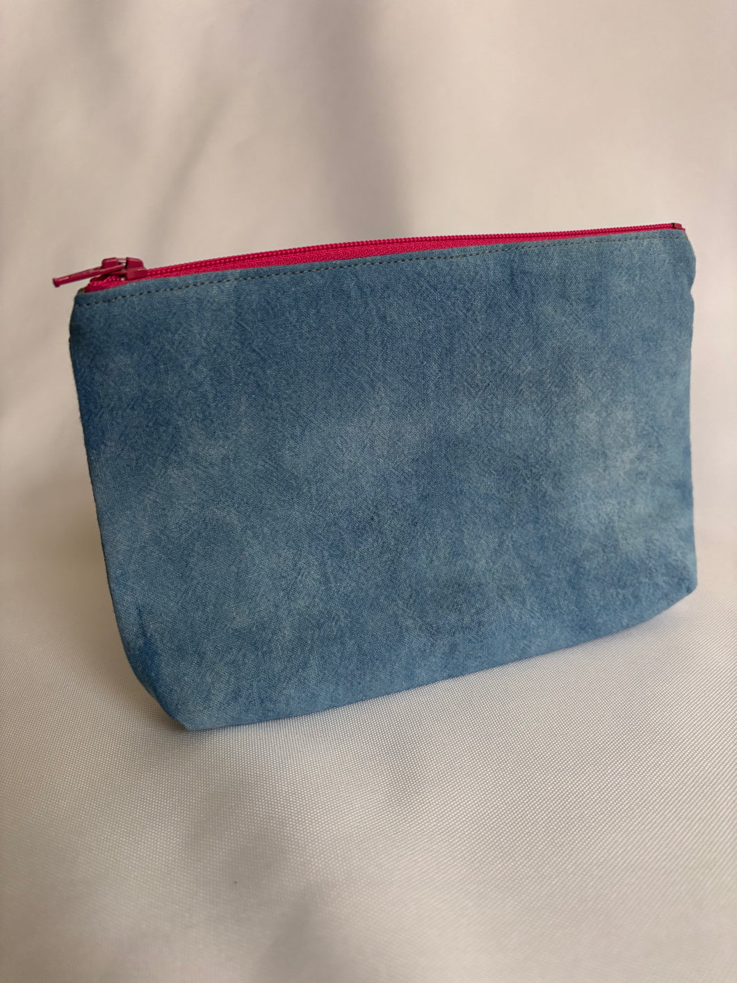 Zipper pouch - indigo