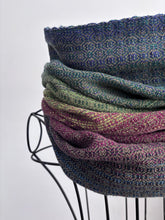 Load image into Gallery viewer, Cowl -  olive cotton weft
