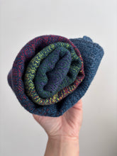 Load image into Gallery viewer, Cowl - Navy tencel weft
