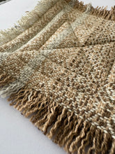 Load image into Gallery viewer, Handwoven coasters - natural cotton weft (5pk)
