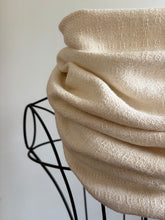 Load image into Gallery viewer, Cowl - white cotton weft
