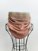 Load image into Gallery viewer, Cowl -- persimmon superwash merino tweed
