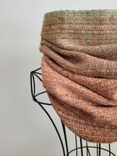 Load image into Gallery viewer, Cowl -- persimmon superwash merino tweed
